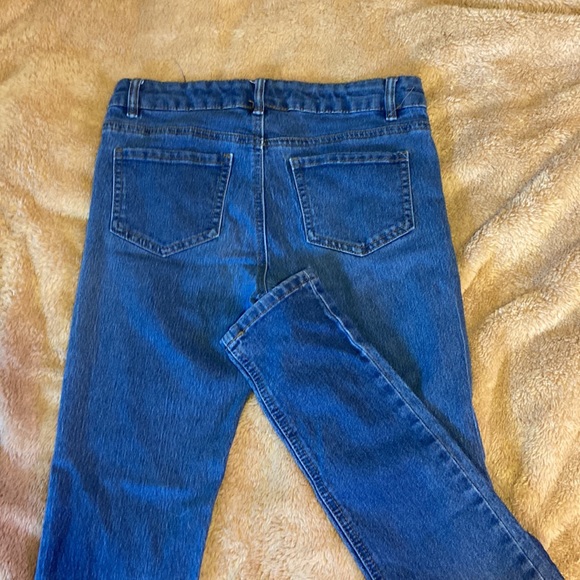 Blue high rise jeans - Picture 3 of 4